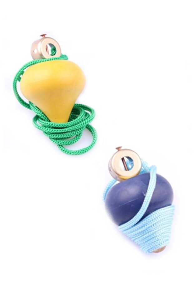 Ahşap Topaç 2 Adet - 1