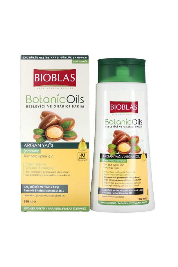 Botanic Oils Argan Yağı Şampuan 330ml - Tüm Saç Tipleri Için Argan Yağı Şampuanı - 1