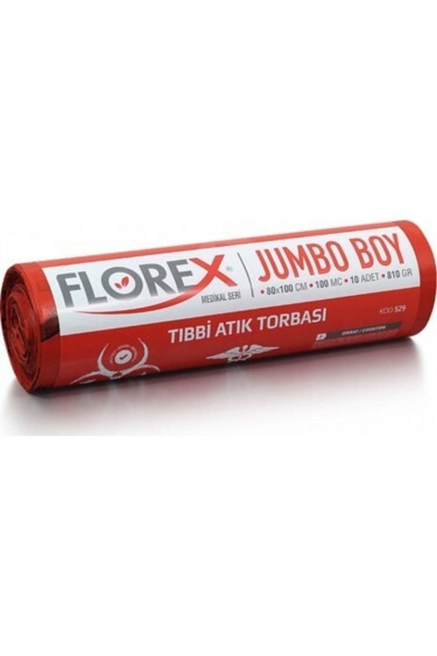 Tıbbi Atık Baskılı Jumbo Boy Çöp Poşeti - 1