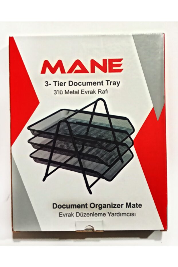 رف مستندات سلكي من 3 طبقات - 2