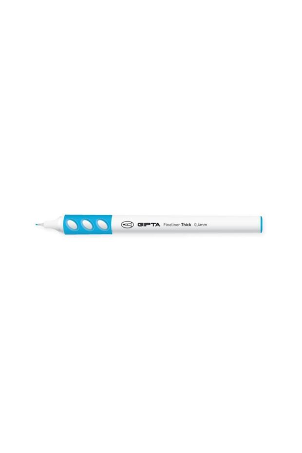 قلم Fineliner سميك 0.4 مم أزرق فاتح