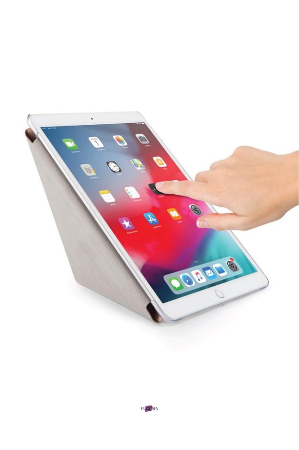 Galaxy Uyumlu Tab S6 Lite Sm P610 10.4" Kılıf Kalem Bölmeli Tri Folding Smart Standlı Pu Deri - 8