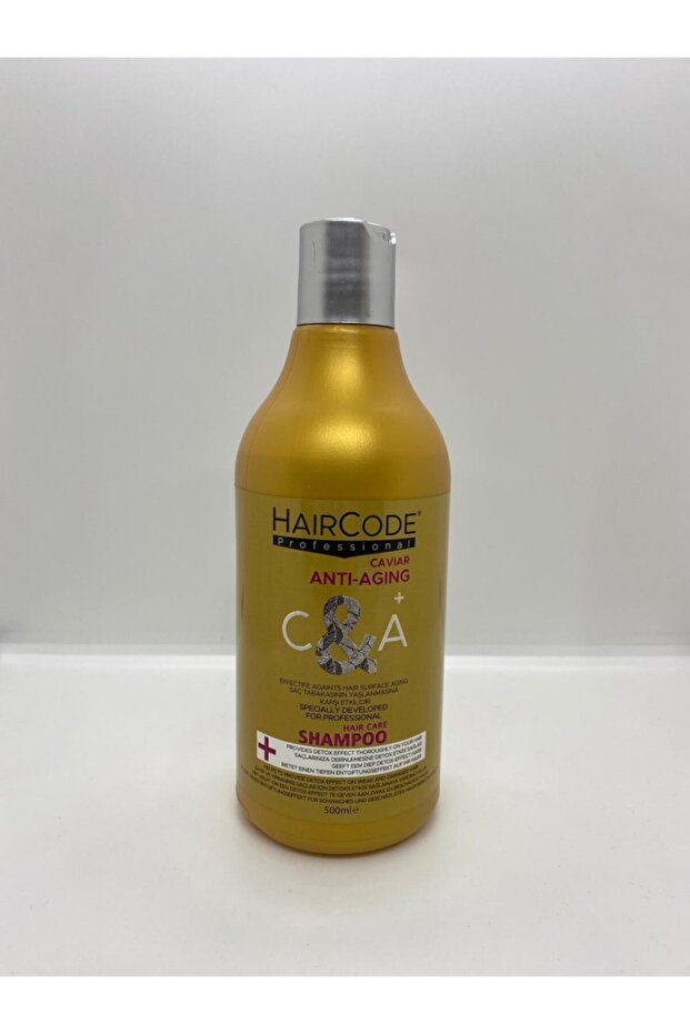 شامبو Haircode Caviar المضاد للشيخوخة 500 مل - العناية المرطبة للشعر الضعيف والتالف