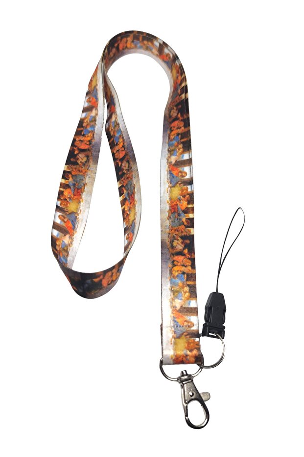 Last Dinner Painting Neck Rope and Phone Strap