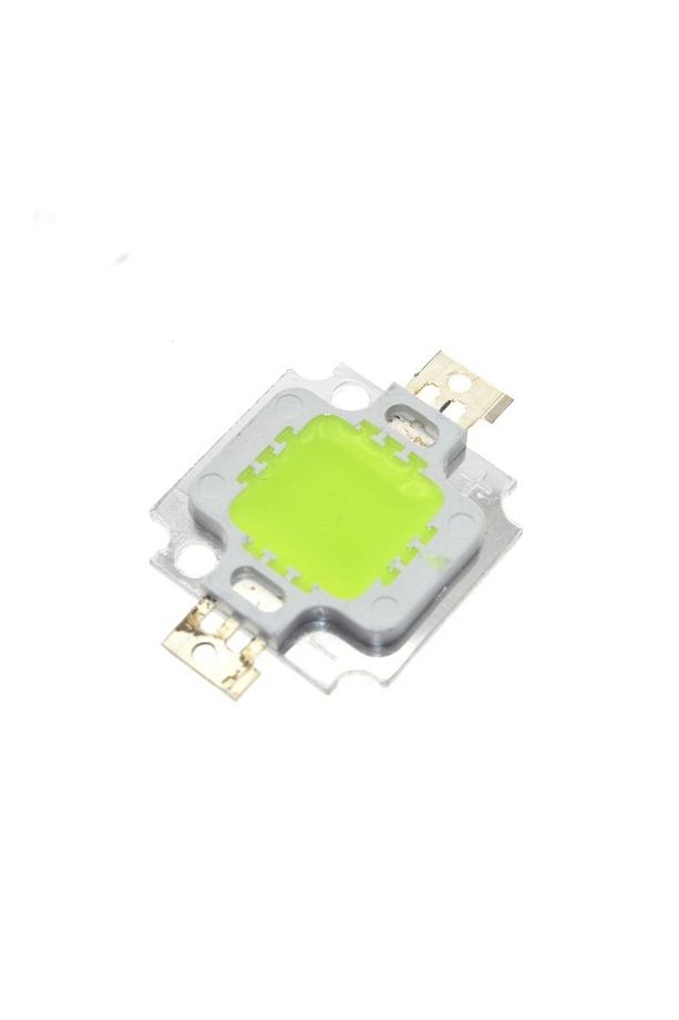 12v 10w Power Led Çipi Yeşil Işık 10 Watt Projektör Cob Ledi 900lm - 1