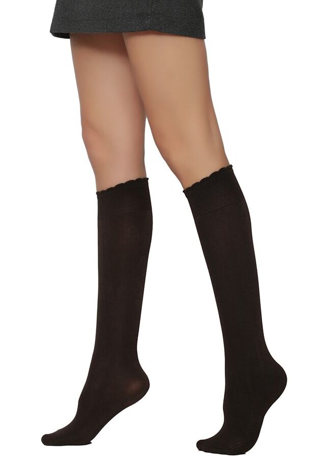 Soft Viskon Dizaltı Çorap - 5