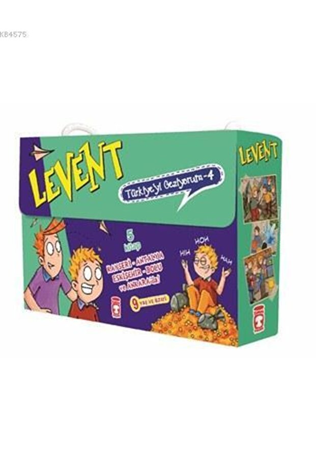 Levent Türkiyeyi Geziyorum - 4 (set - 5 Kitap)