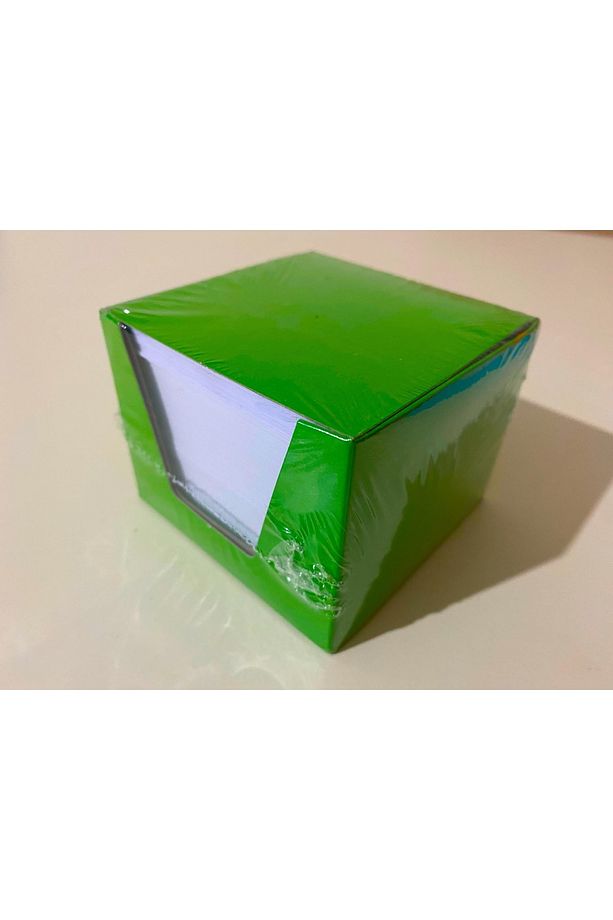Küp Not 10 Paket Küp Blok Not Kağıdı 1 Hamur 8x8 Cm - 4