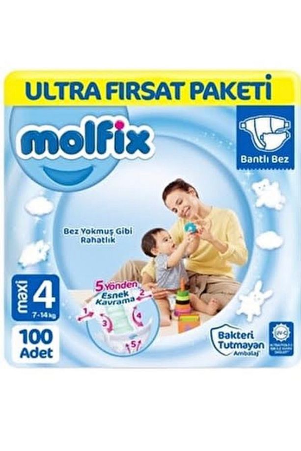 4 Numara 100 Adet - 1
