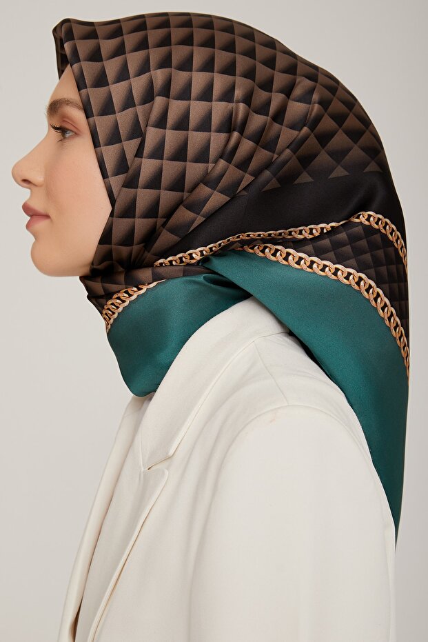 Eșarfă de mătase - Model 8834d (t) - 2