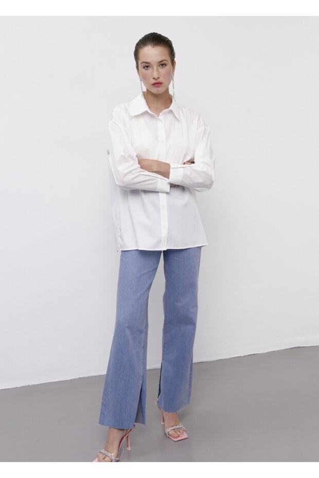 Oversize Gömlek - 6