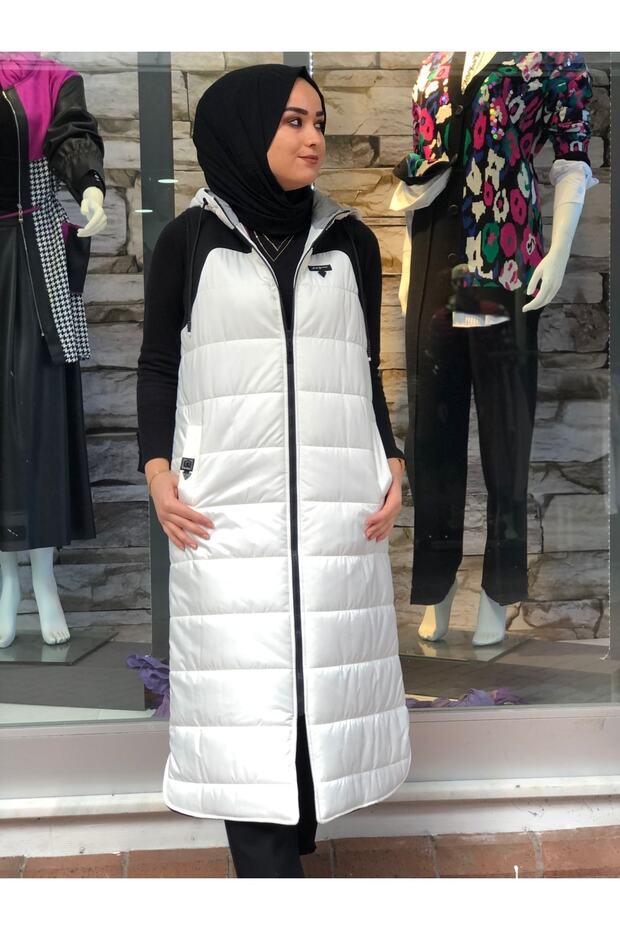 Kapüşonlu Şişme Yelek A22-50004 - 1