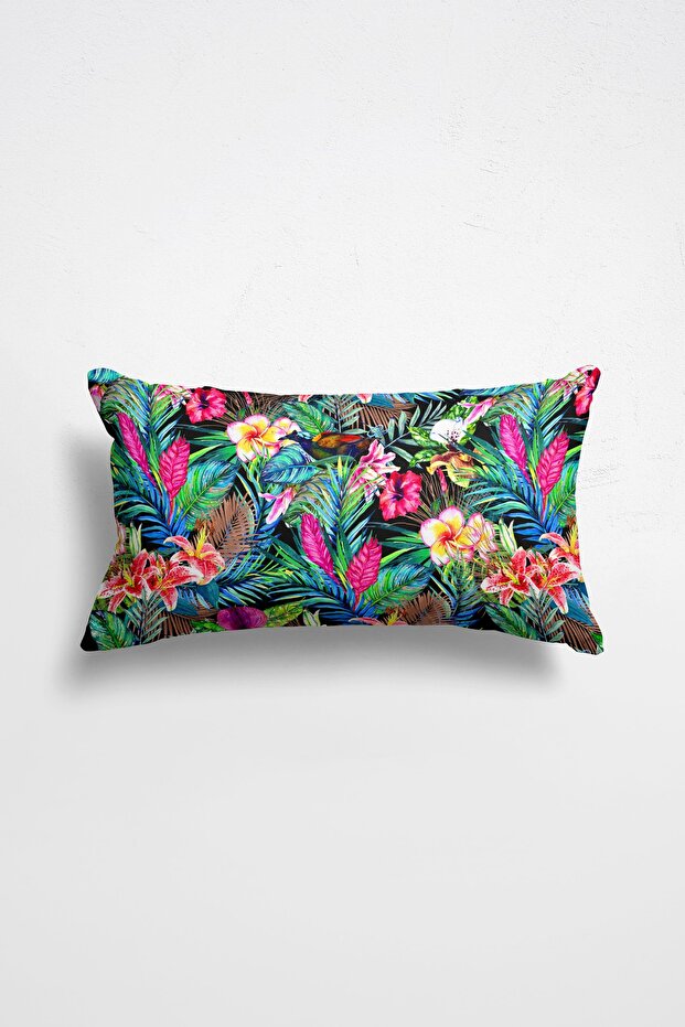 وسادة رمي مزخرفة مزدوجة الجوانب مقاس 30 × 50 سم محشوة من الداخل