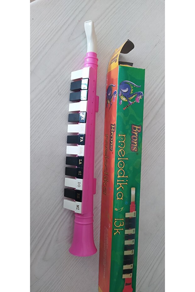 13 Tuşlu Melodika Pembe - 2