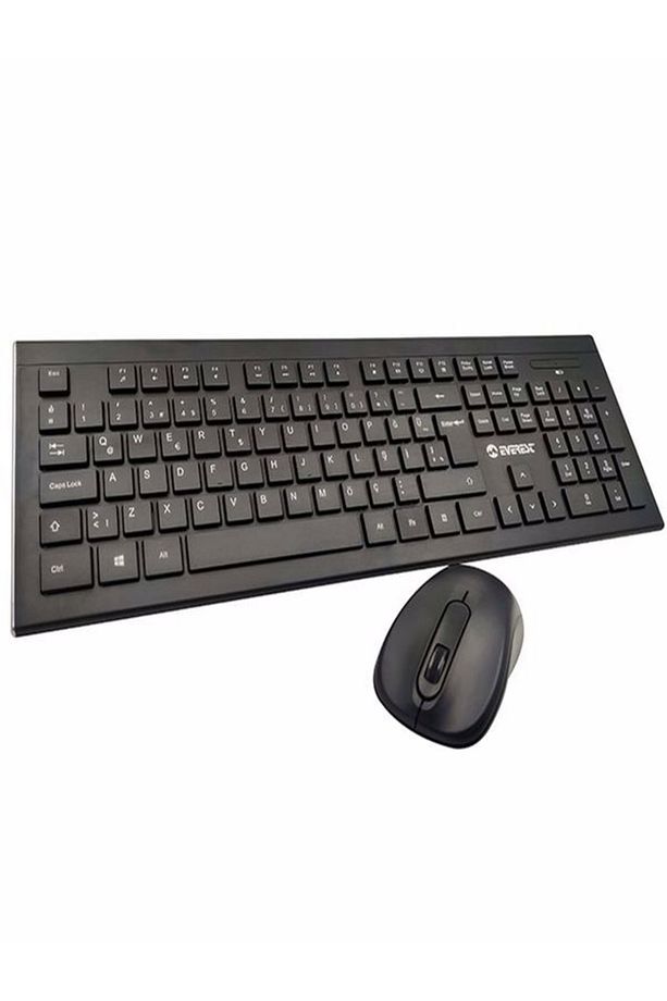 Km-9675 Kablosuz Standart Klavye Mouse Set - 1
