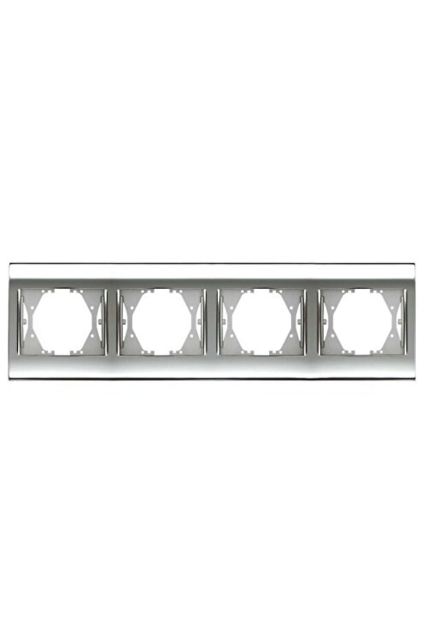 Viko Thea Blu Chrome + White Quadruple Frame
