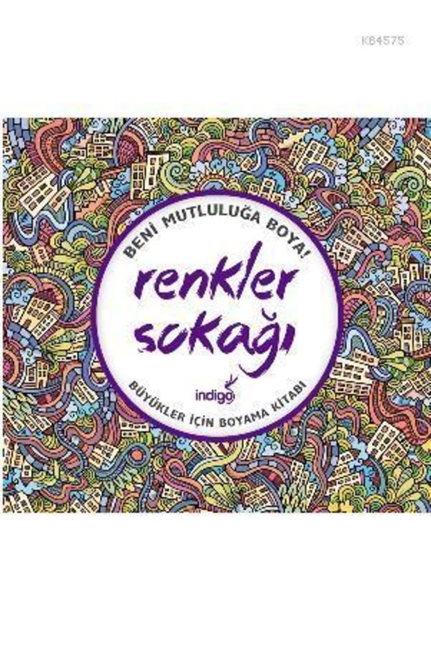 Colors Street - Coloring Book for Elders; Paint Me to Happiness!
