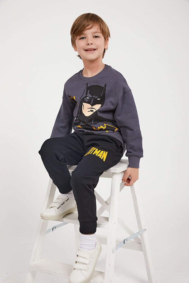 Batman Erkek Çocuk Eşofman Takımı - 3