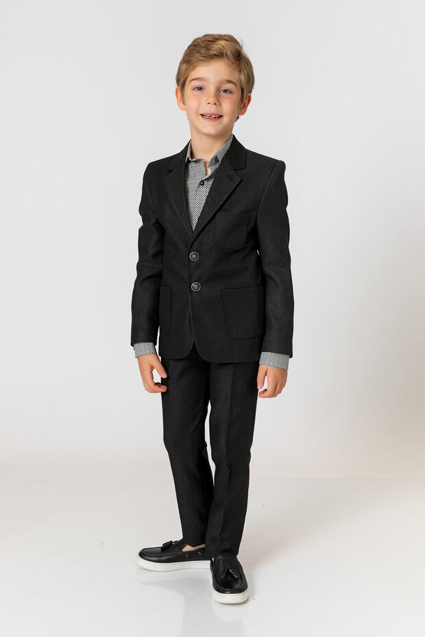 Boy's Black Jacket - 6