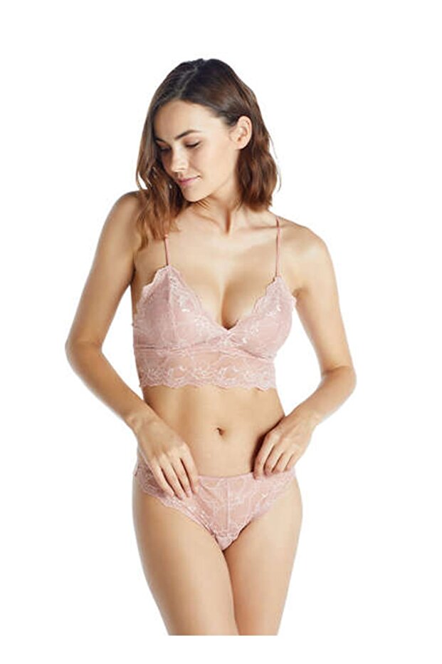 Pembe Kadın String 60183 - 1