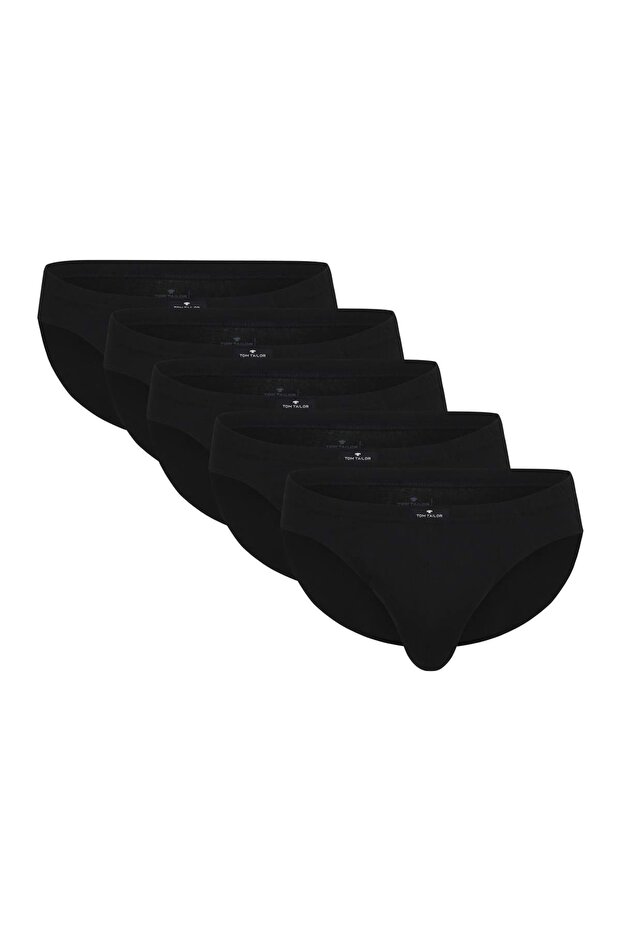 5er-Pack Herren-Slip – Mini-Slip, Basic, einfarbig - 1