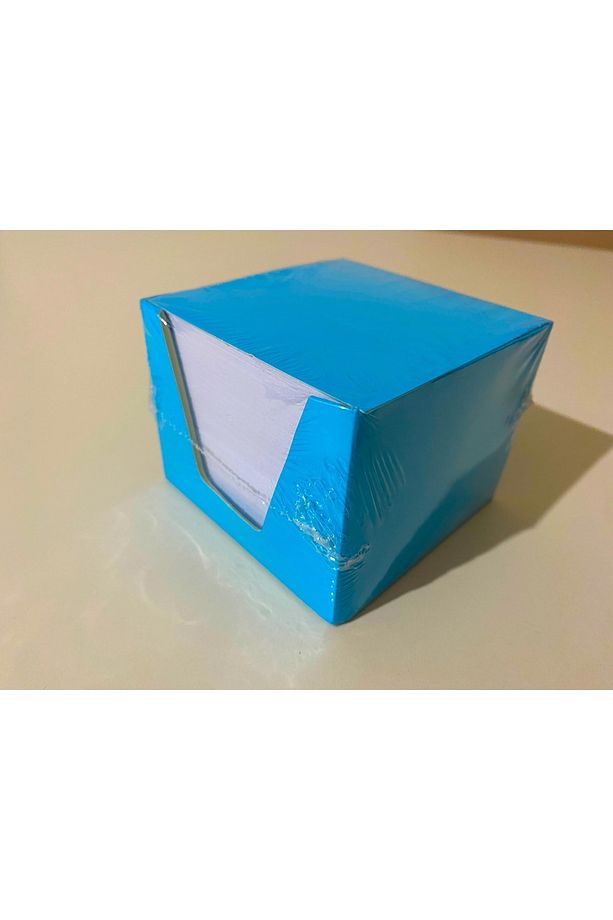 Küp Not 10 Paket Küp Blok Not Kağıdı 1 Hamur 8x8 Cm - 6