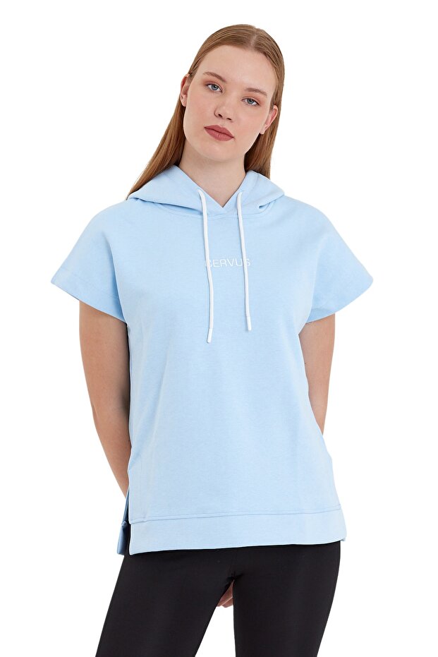 Women's Hooded Sleeveless Sweatshirt