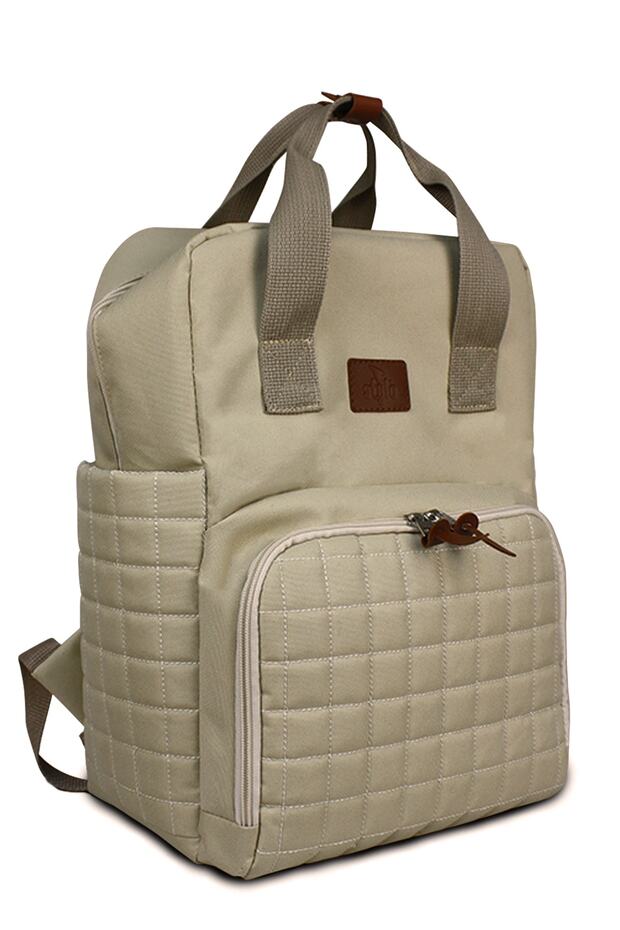 Feather Ekstra Hafif Anne Bebek Çantası Bej - 4