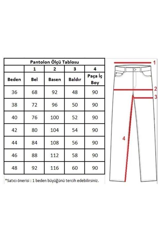 Vizon Flare Paça Düz Kadife Pantolon - 8