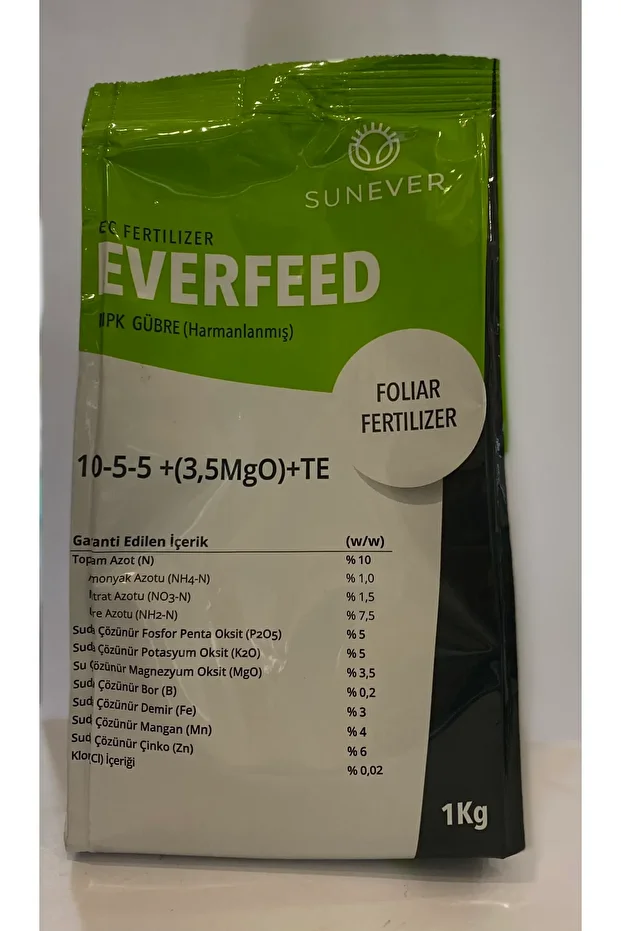 Everfeed 10-5-5 +(3,5mgo) +te Npk Gübre (harmanlanmış) - 1