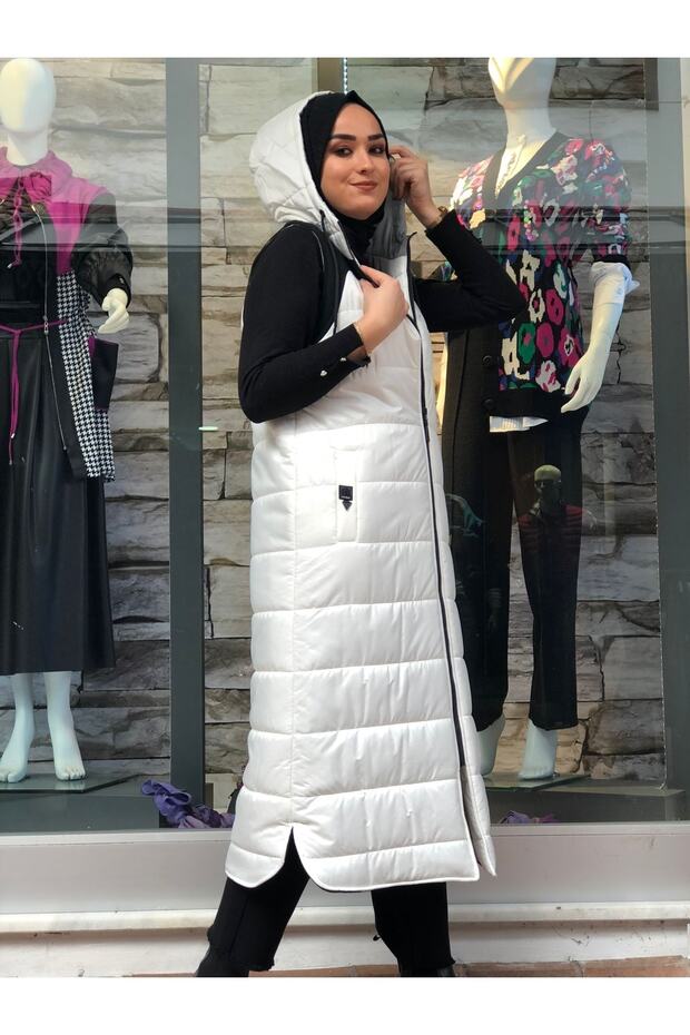 Kapüşonlu Şişme Yelek A22-50004 - 2