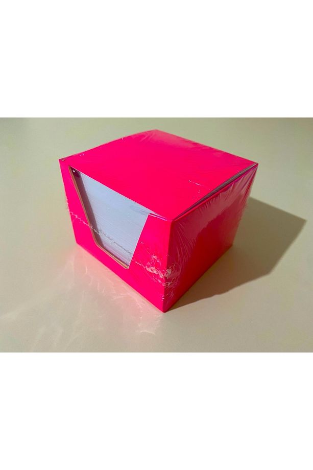 Küp Not 10 Paket Küp Blok Not Kağıdı 1 Hamur 8x8 Cm - 5