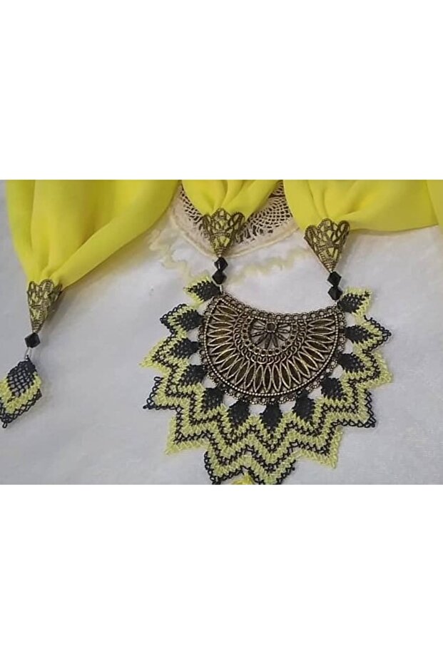 Needle Embroidered Scarf