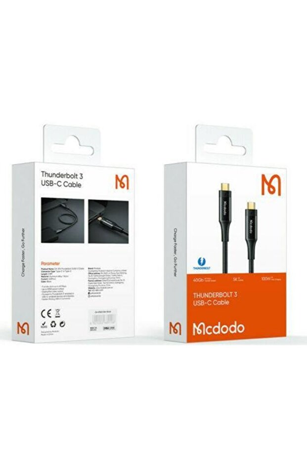 Ca-8760 Thunderbolt 100w 5a Typec Typec Şarj Data Kablo - 5