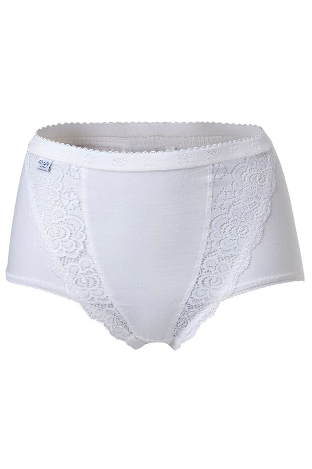 Damen Slip - Chic, Maxi, 4er Pack, einfarbig - 4