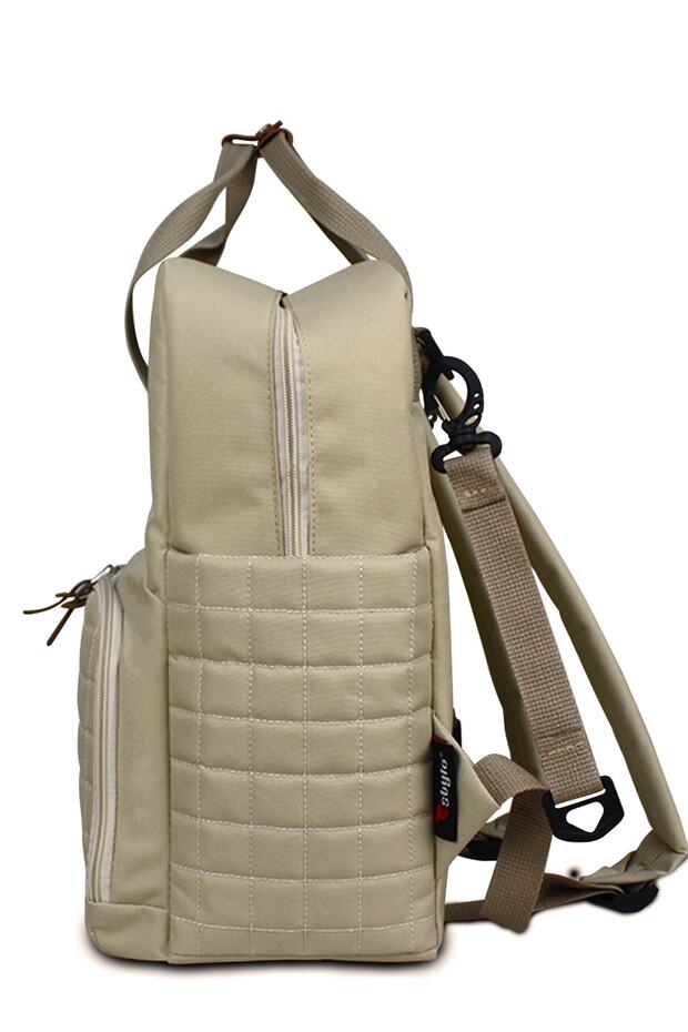 Feather Ekstra Hafif Anne Bebek Çantası Bej - 7