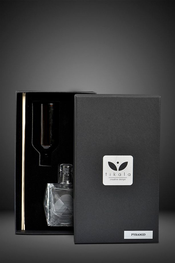 Piramit Kristal Bambu Çubuklu Oda Kokusu Okyanus 100 Ml Ocean Pyramid Reed Diffuser - 5