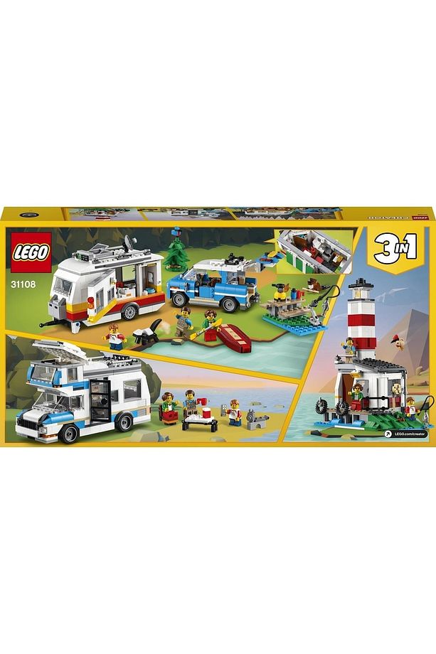 Creator 3’ü 1 Arada Karavan Aile Tatili 31108 Yapım Seti (766 Parça) - 3