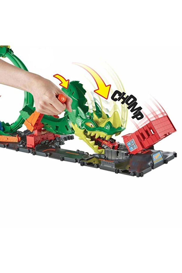 Hot Wheels Ejderhayla Mücadele Pisti - Hdp03 - 3