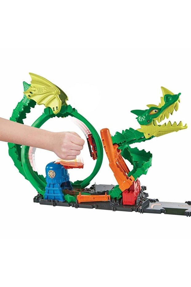 Hot Wheels Ejderhayla Mücadele Pisti - Hdp03 - 5