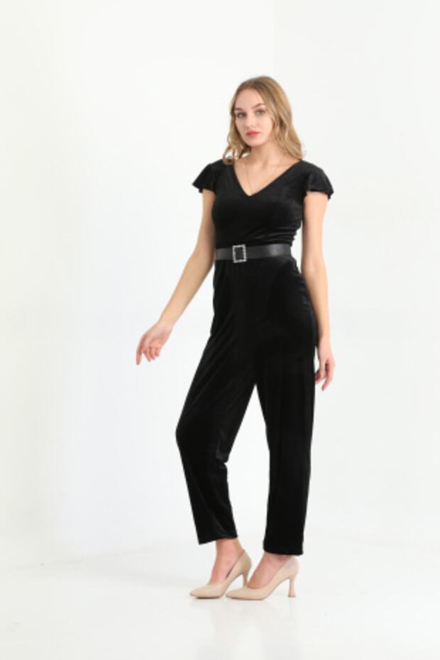 Kadın Kadife Tulum - 5