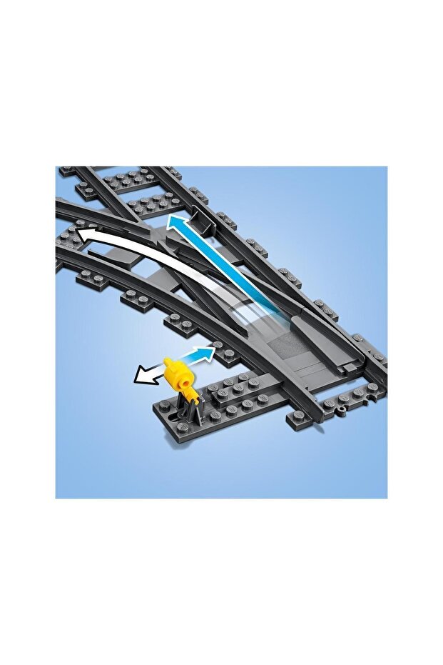 ® City Değiştiren Makaslar 60238 - Tren Seven Çocuklar için Yaratıcı Oyuncak Yapım Seti (8 P) - 6