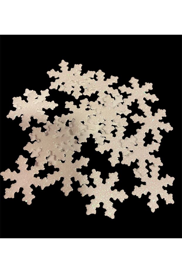 Christmas Ornament Eva Snowflake 20-Piece White Snowflake Decorative Christmas Ornament