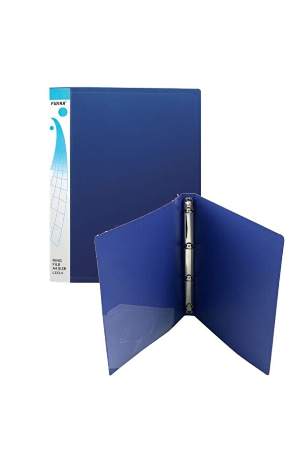 A4 أزرق 4 حلقات PVC. مجلد (5 قطع)