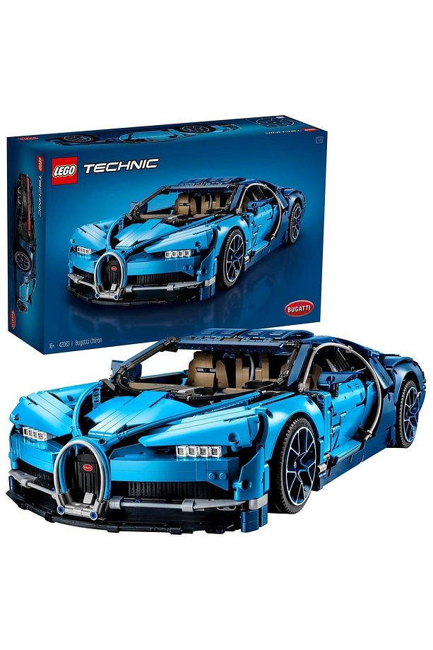 Technic Bugatti Chiron Yarış Arabası Yapım Seti, Koleksiyon Spor Araba Modeli, 3599 Parça - 1