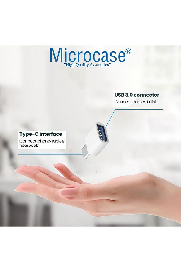 Usb 3.0 To Type-c Çevirici Dişi-erkek Şarj Data Aktarım - Al3211 Beyaz - 6