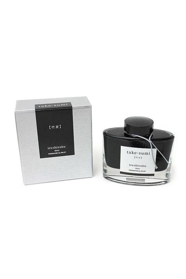 Iroshizuku Take-sumi Siyah 50 Ml Dolmakalem Mürekkebi Ink-50-tak - 4