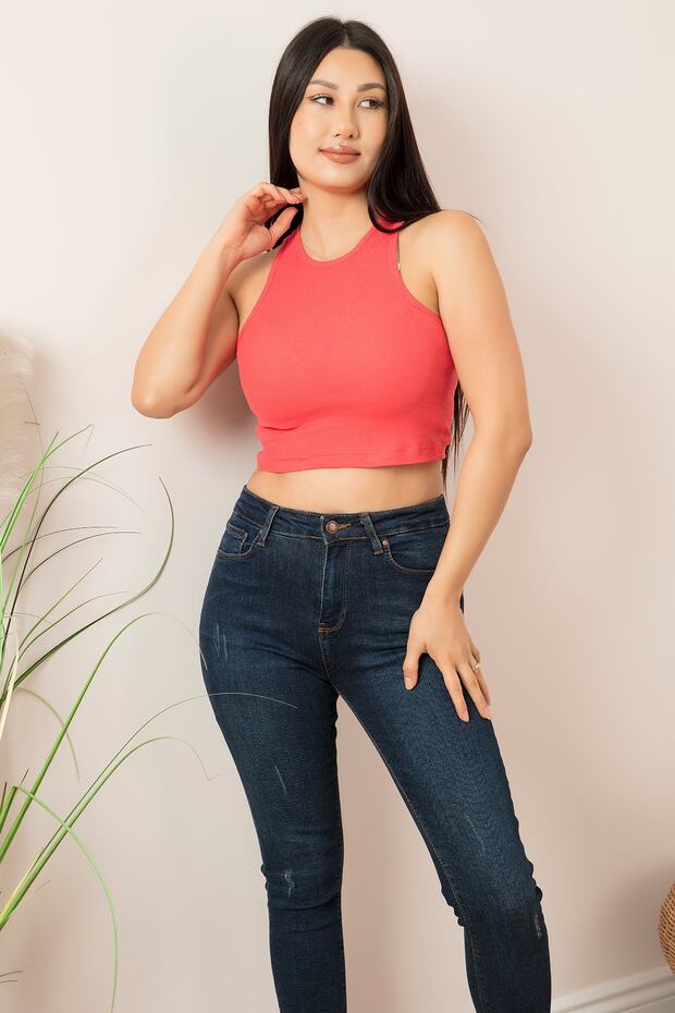 قميص داخلي رياضي برقبة دائرية Plm016 - 4