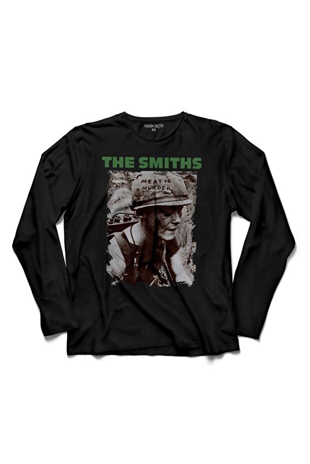 تي شيرت The Smiths Meat Is Murder بأكمام طويلة