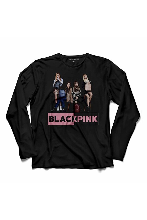 Black Pink Blackpink Cassette Music South Korea 5 Long Sleeve T-Shirt